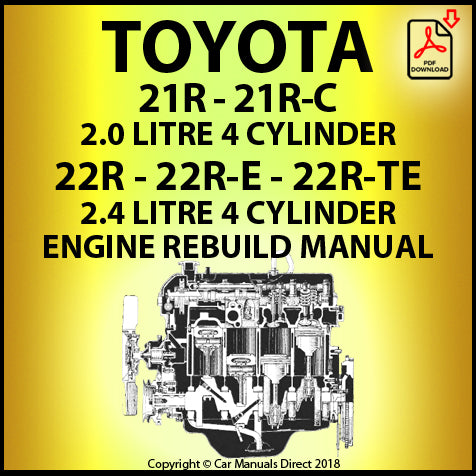 22r engine repair manual
